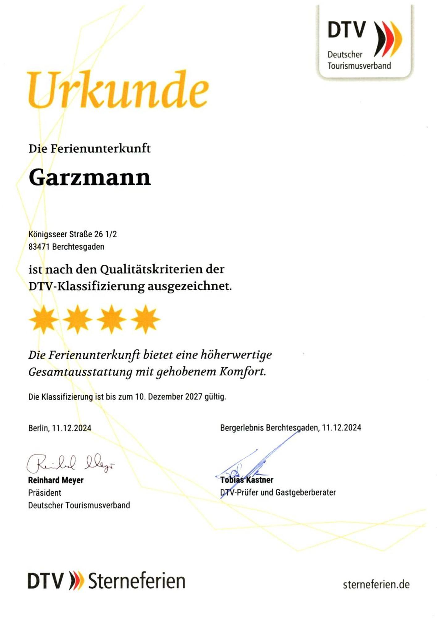 ברכטסגאדן Ferienwohnung Garzmann מראה חיצוני תמונה